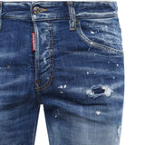 Jeans Medium Spots in denim stretch S71LB1711 D30010470 DSQUARED2 