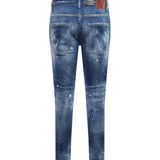 Jeans Medium Spots in denim stretch S71LB1711 D30010470 DSQUARED2 