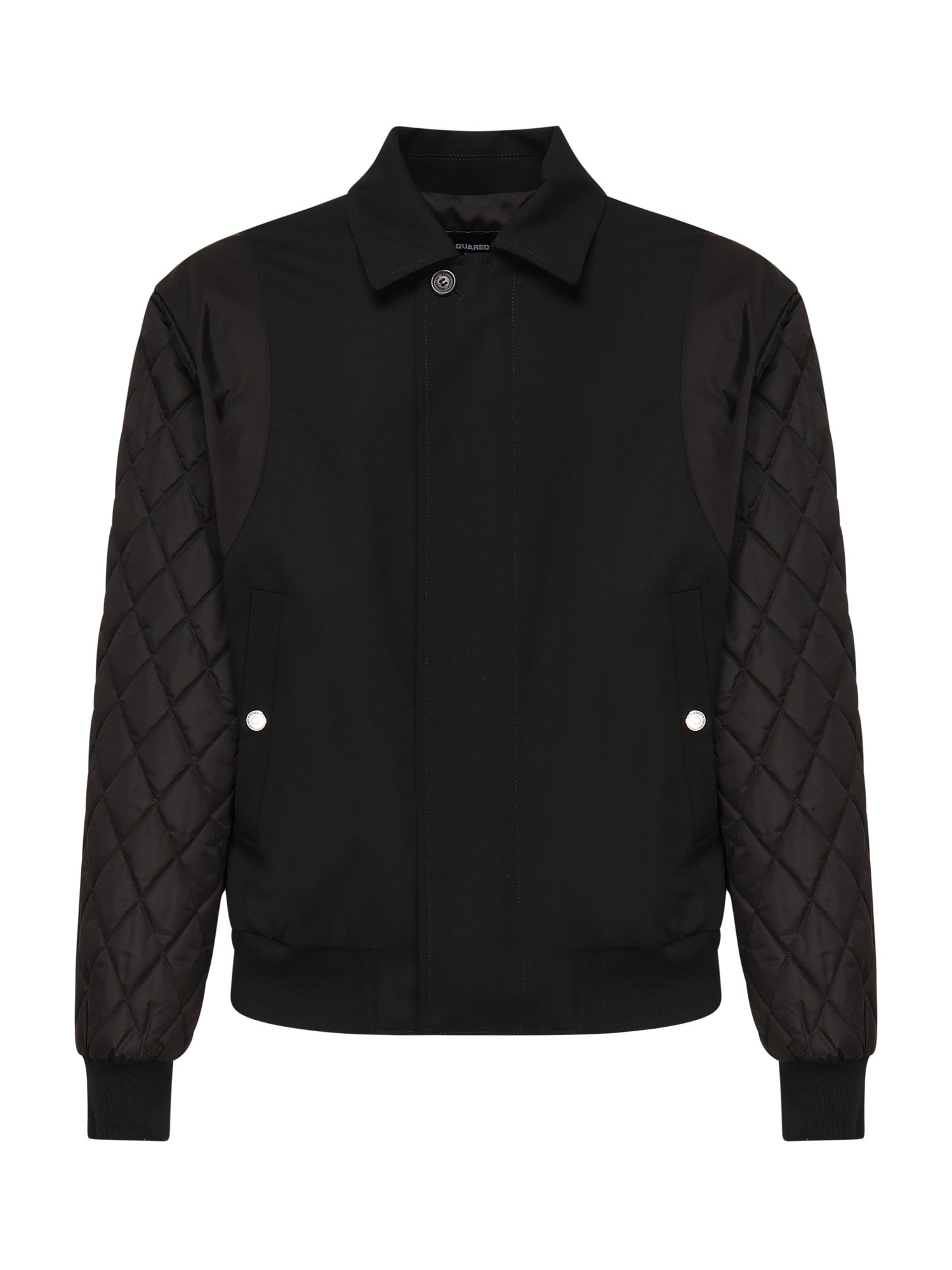 Bomber con maniche trapuntate S74AM1596 S40320900 DSQUARED2 