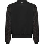 Bomber con maniche trapuntate S74AM1596 S40320900 DSQUARED2 