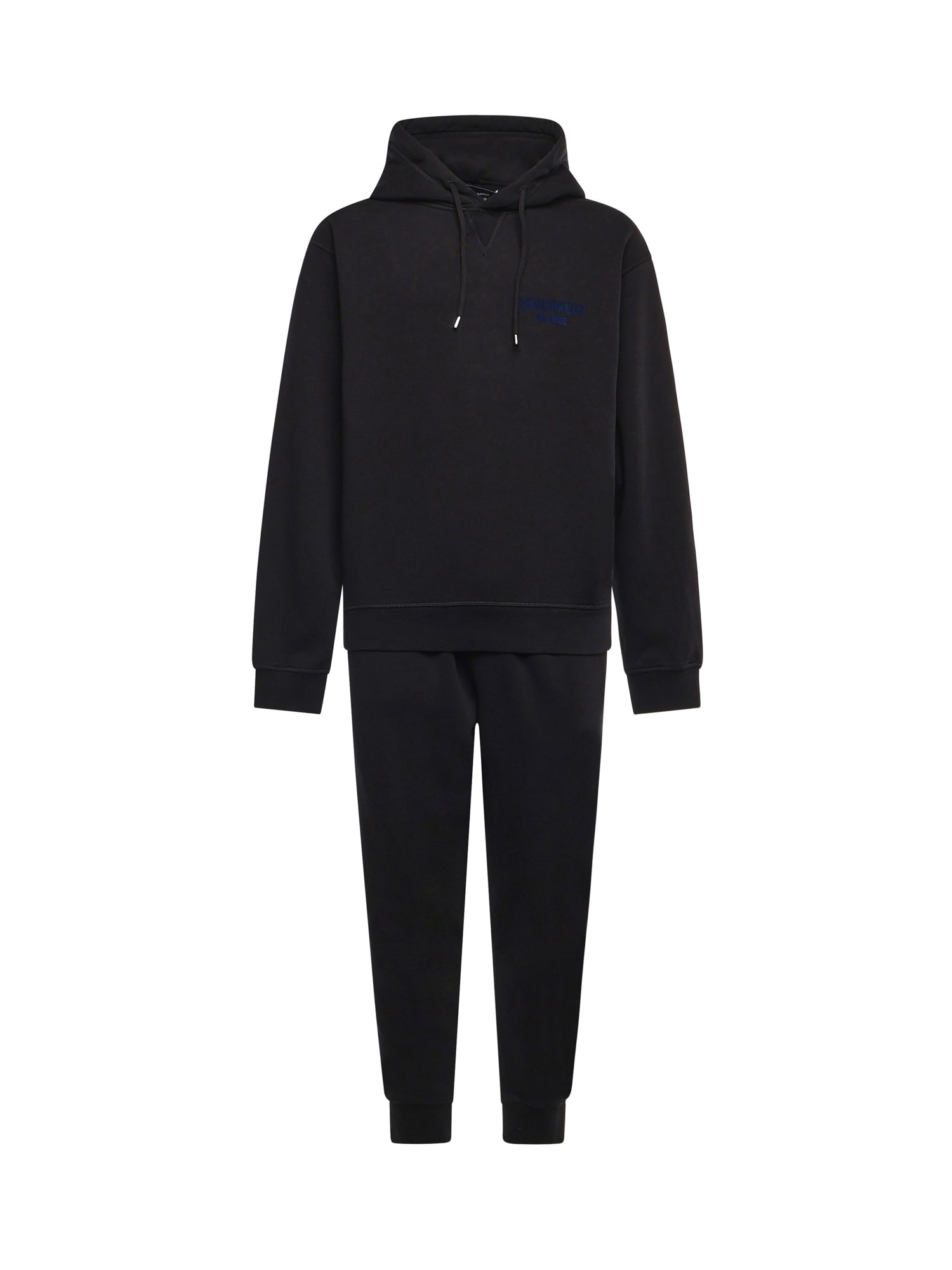 Tuta in cotone con logo S74FZ0071 D25015974 DSQUARED2 