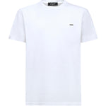 T-shirt con logo in cotone S74GD1253 D20020100 DSQUARED2 