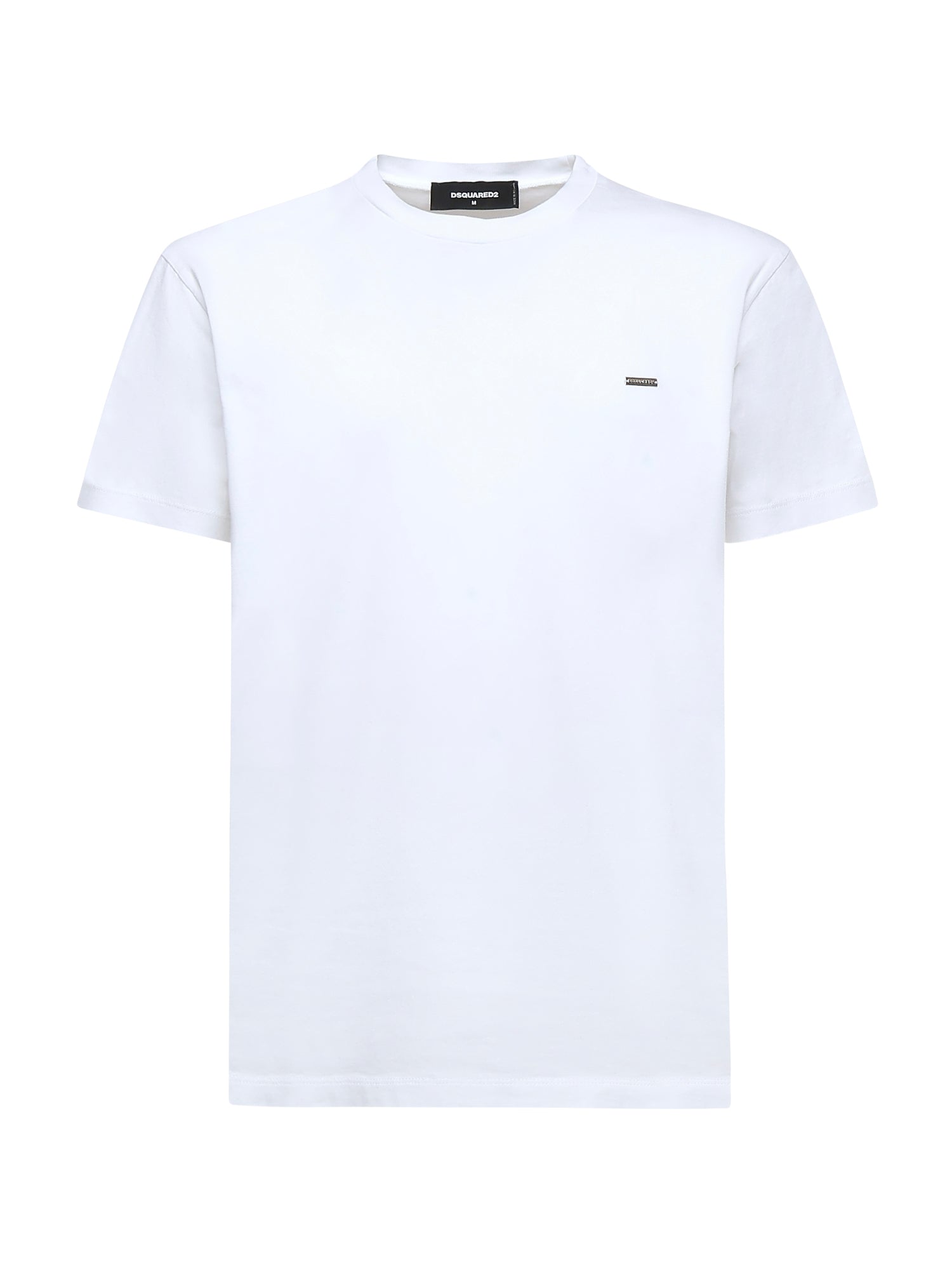 T-shirt con logo in cotone S74GD1253 D20020100 DSQUARED2 