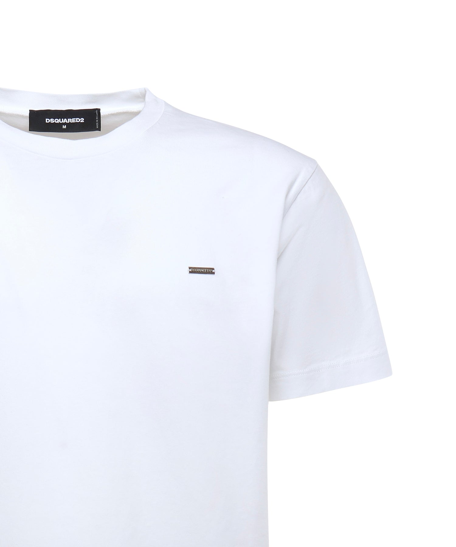 T-shirt con logo in cotone S74GD1253 D20020100 DSQUARED2 
