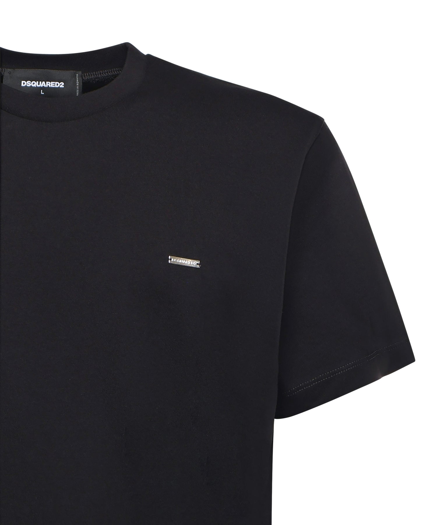 T-shirt con logo in cotone S74GD1253 D20020900 DSQUARED2 
