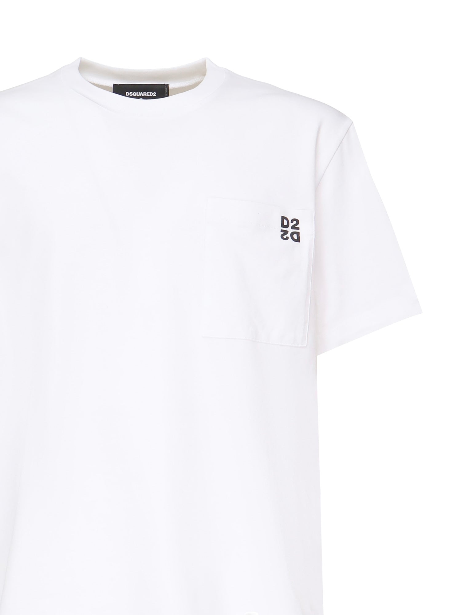 T-shirt con logo S74GD1475 D20033963 DSQUARED2 