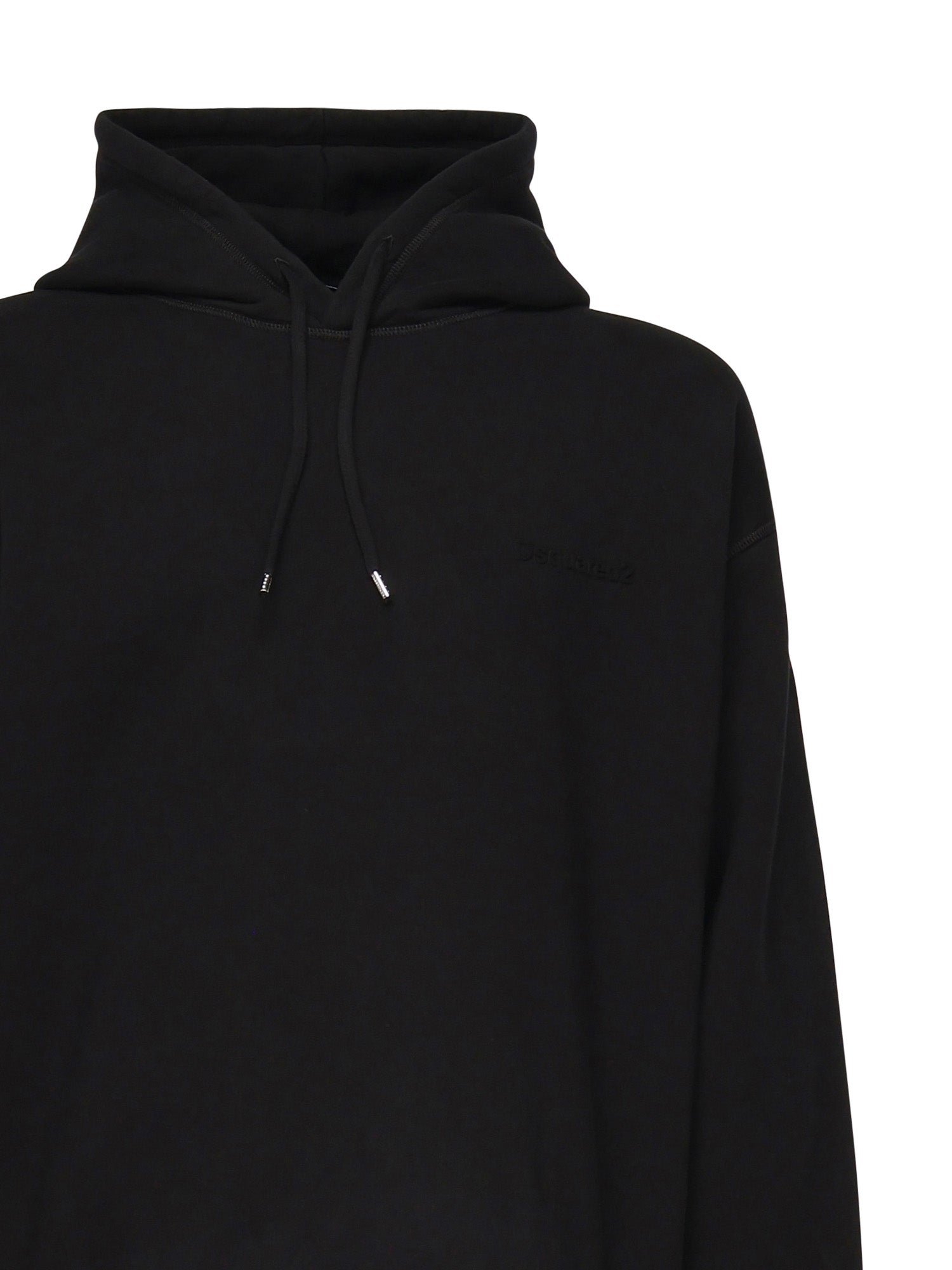 Felpa con cappuccio in cotone S74GU0891 S25516900 DSQUARED2 