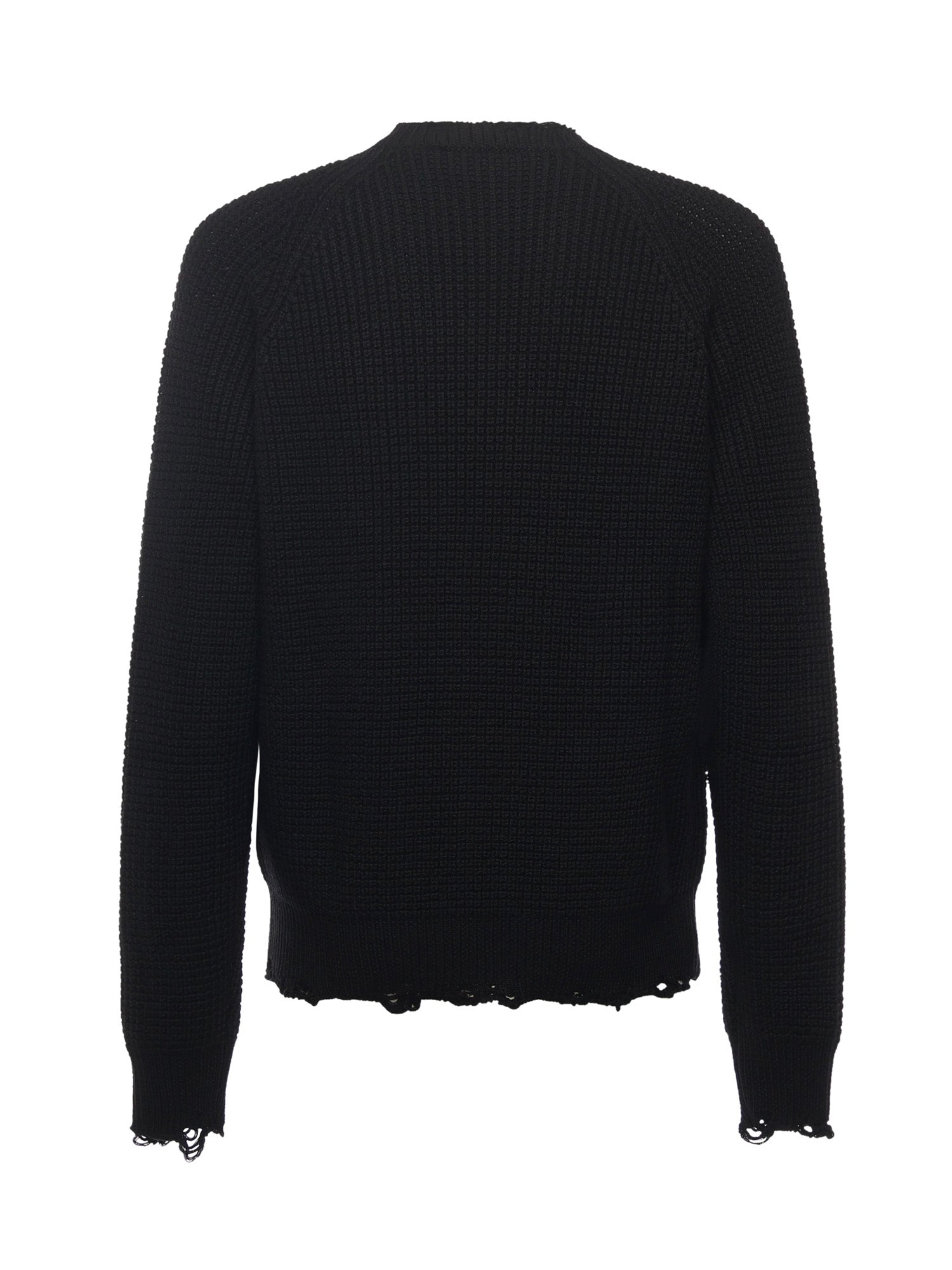 Maglione 'Destroyed' in lana S74HA1446 D13040900 DSQUARED2 