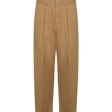Pantaloni in cotone con pinces S74KB1062 D35264131 DSQUARED2 