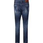 Jeans con baffatura<BR/><BR/> S74LB1677 S30309470 DSQUARED2 