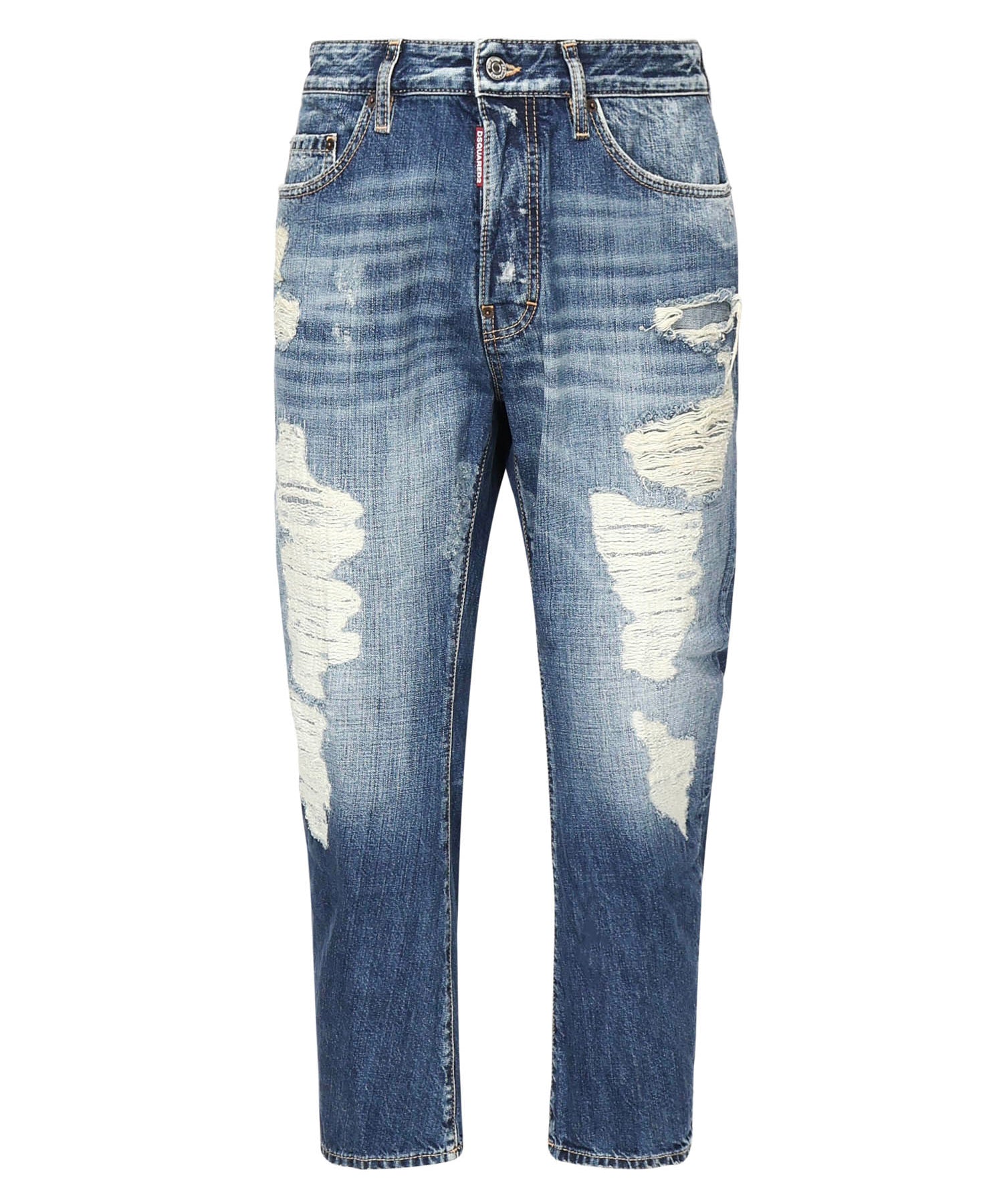 Jeans Fraded Wash Bro<BR/> S74LB1752 D30011470 DSQUARED2 