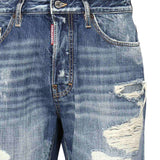 Jeans Fraded Wash Bro<BR/> S74LB1752 D30011470 DSQUARED2 