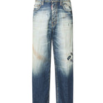Jeans distressed con logo S74LB1759 D30011470 DSQUARED2 