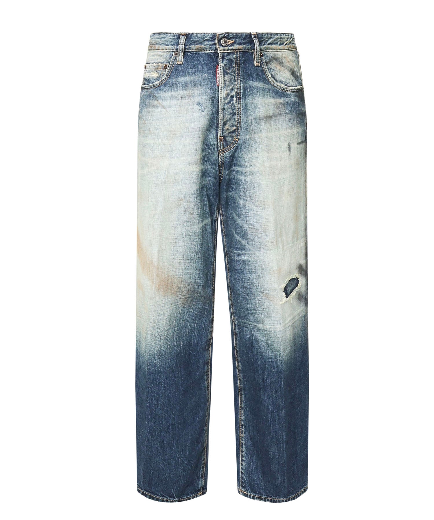 Jeans distressed con logo S74LB1759 D30011470 DSQUARED2 