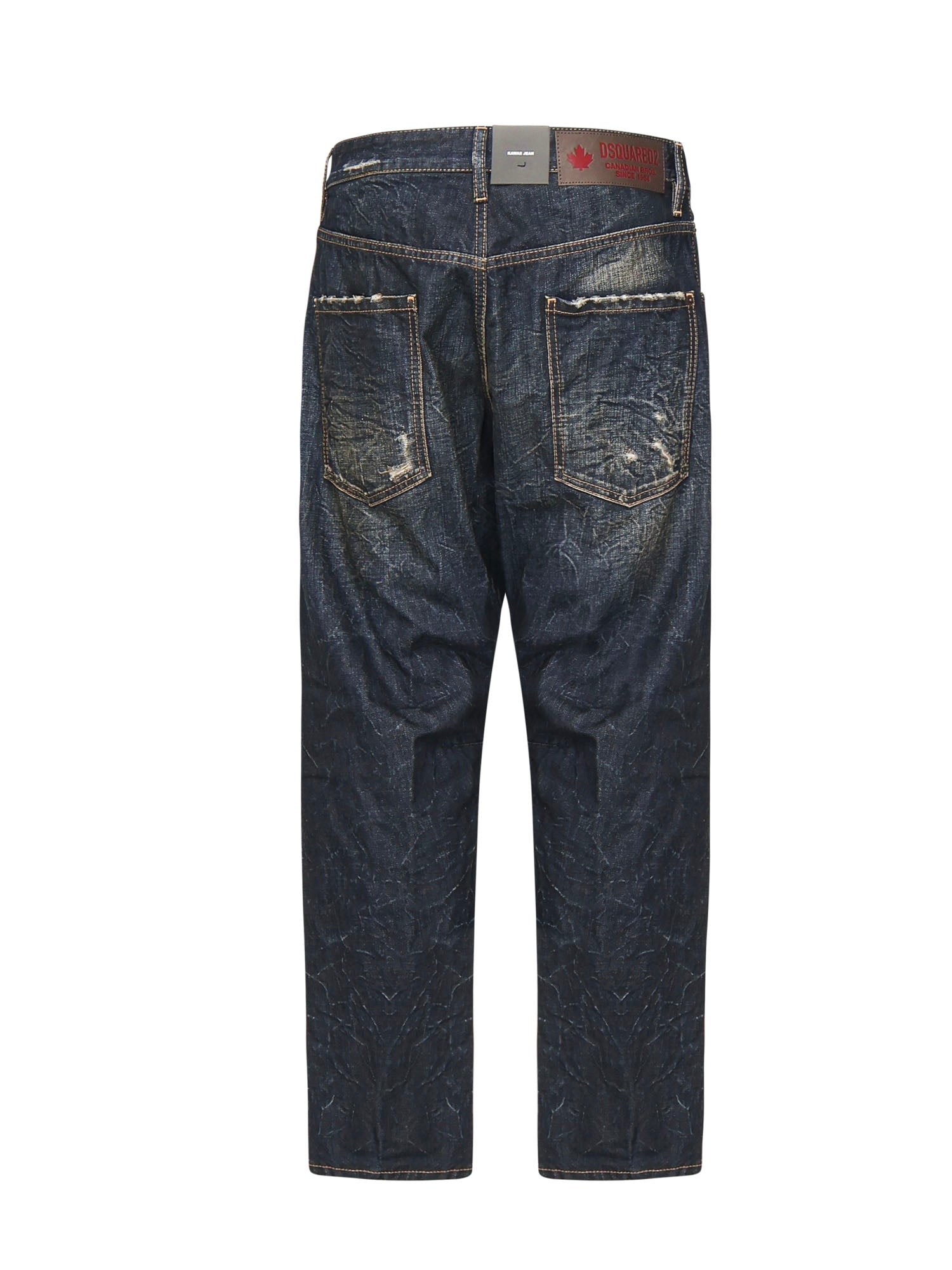 Jeans Kawaii con logo<BR/> S74LB1762 D30011470 DSQUARED2 