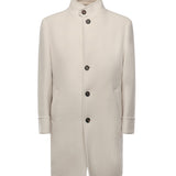Cappotto monopetto in lana L70CAPL03TES0L051 02 ELEVENTY 