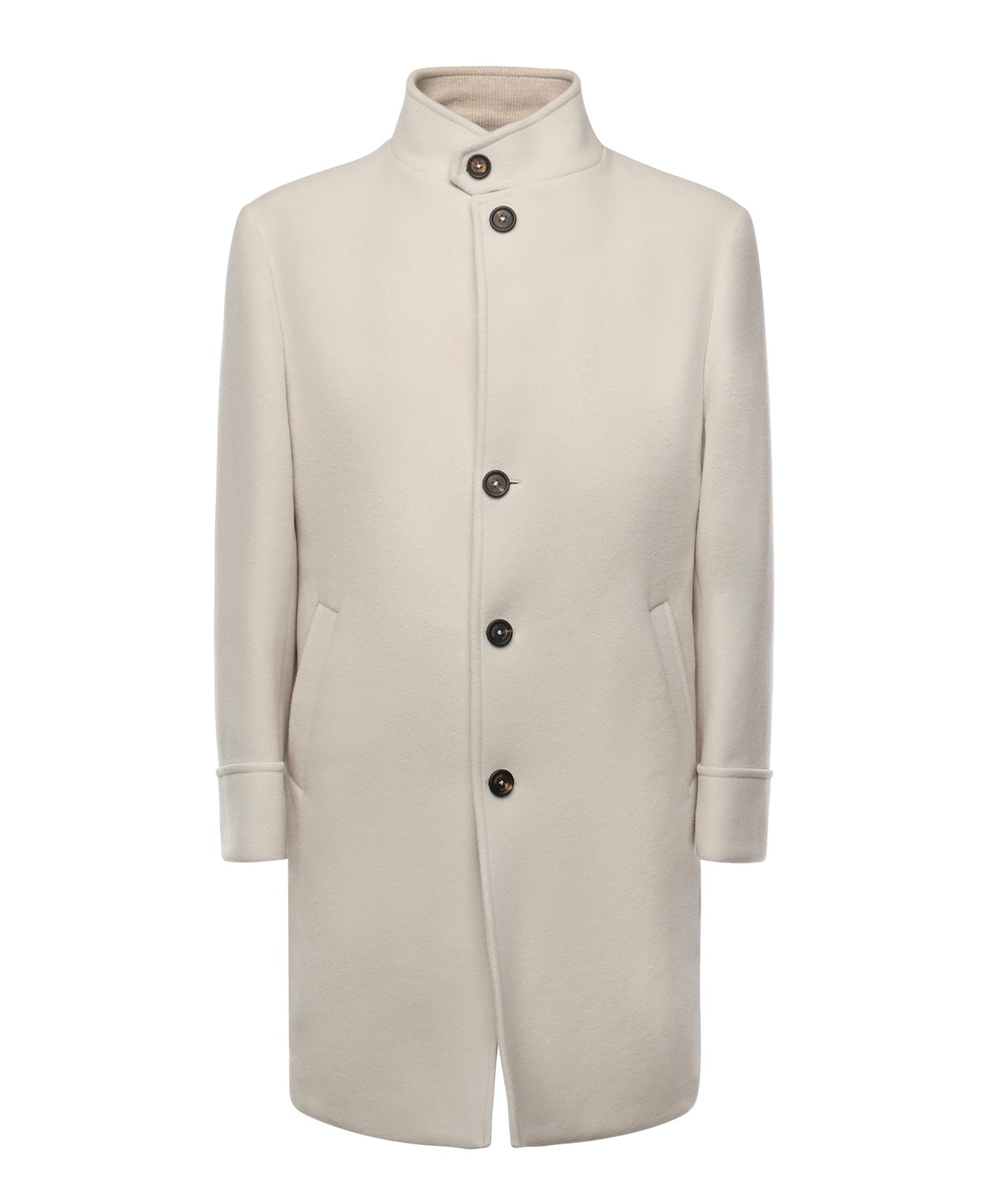 Cappotto monopetto in lana L70CAPL03TES0L051 02 ELEVENTY 