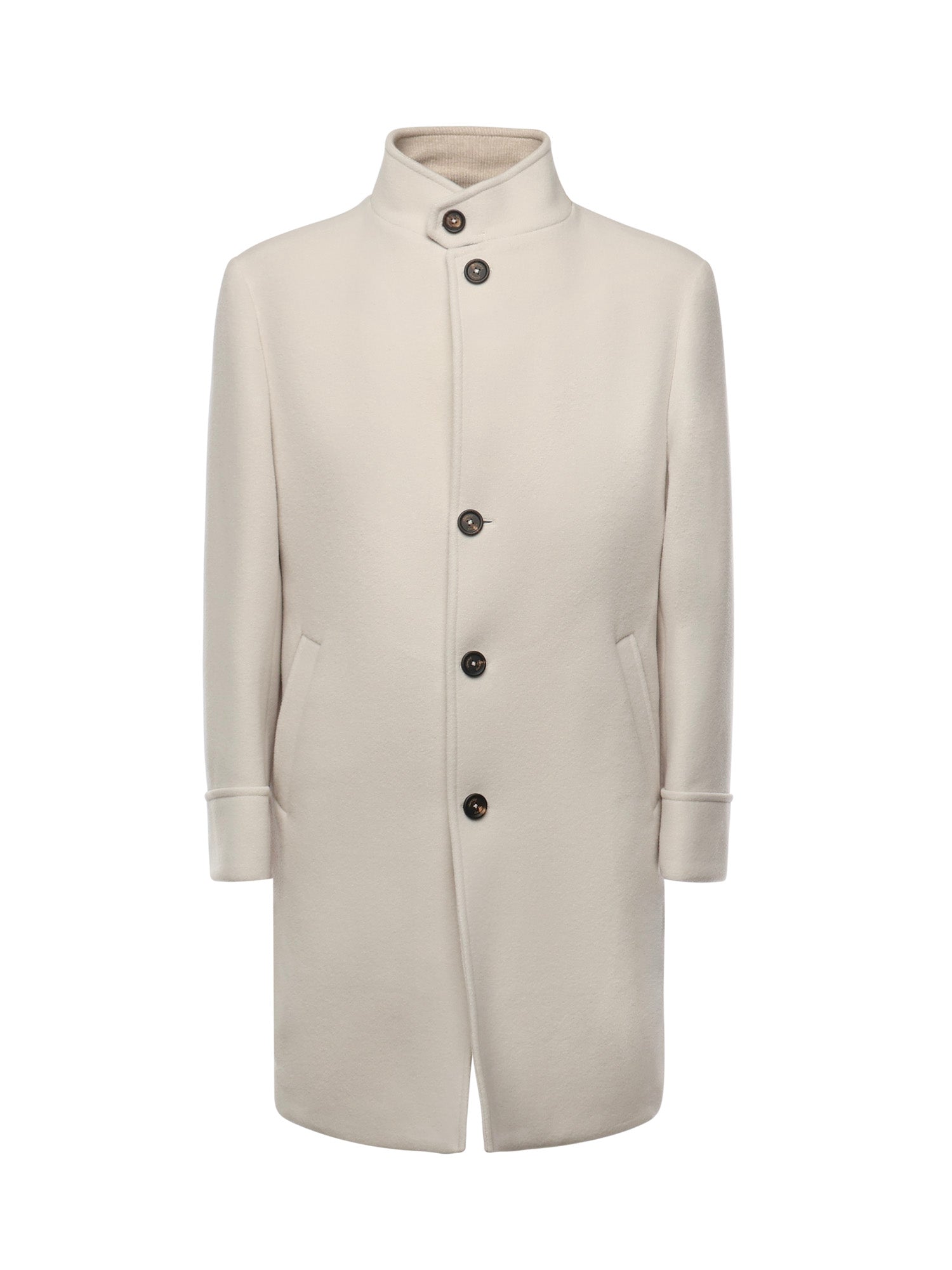 Cappotto monopetto in lana L70CAPL03TES0L051 02 ELEVENTY 