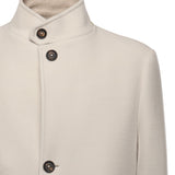 Cappotto monopetto in lana L70CAPL03TES0L051 02 ELEVENTY 