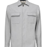 Overshirt in misto lana L70GIAJ17TES0L065 08 ELEVENTY 
