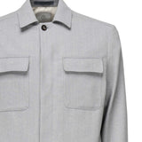 Overshirt in misto lana L70GIAJ17TES0L065 08 ELEVENTY 