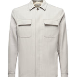 Overshirt in misto lana L70GIAJ17TES0L065 13 ELEVENTY 