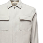 Overshirt in misto lana L70GIAJ17TES0L065 13 ELEVENTY 