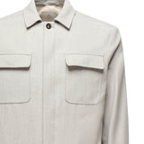 Overshirt in misto lana L70GIAJ17TES0L065 13 ELEVENTY 