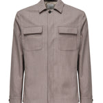 Overshirt in misto lana L70GIAJ17TES0L065 81 ELEVENTY 