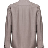 Overshirt in misto lana L70GIAJ17TES0L065 81 ELEVENTY 