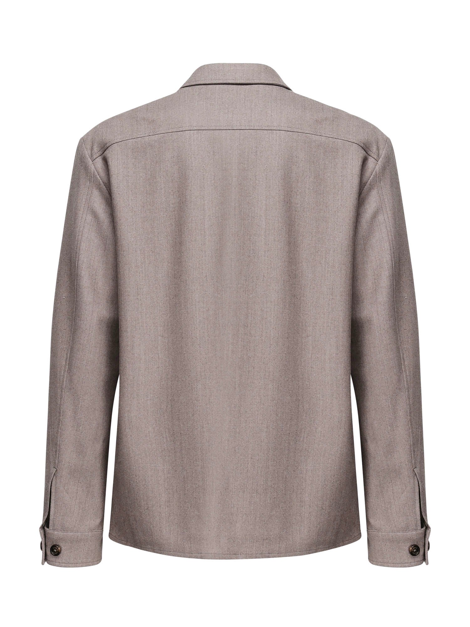 Overshirt in misto lana L70GIAJ17TES0L065 81 ELEVENTY 