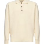 Polo in maglia cashmere L71MAGL05MAG0L063 02 ELEVENTY 