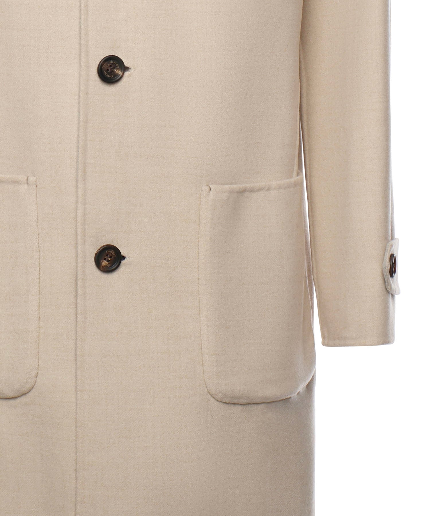 Cappotto reversibile in lana L75CAPG01TES0H229 02N-13 ELEVENTY 