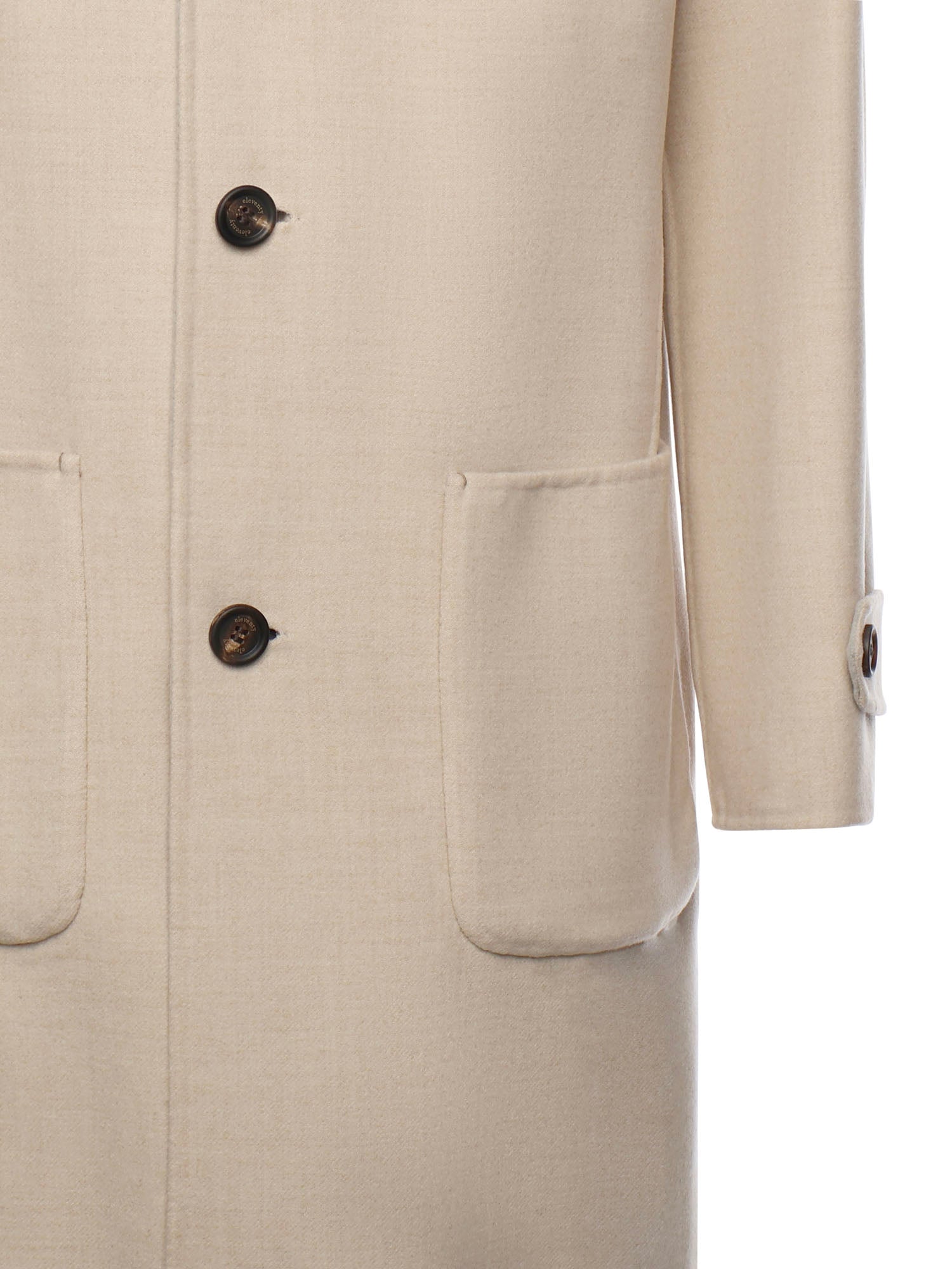 Cappotto reversibile in lana L75CAPG01TES0H229 02N-13 ELEVENTY 