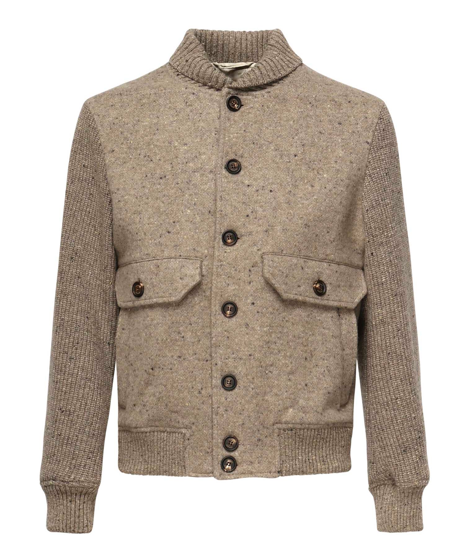 Giacca in misto lana<BR/> L75GBTL06TES0L113 80-80 ELEVENTY 