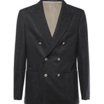 Giacca doppiopetto in lana<BR/> L75GIAK10TES0L163 15 ELEVENTY 