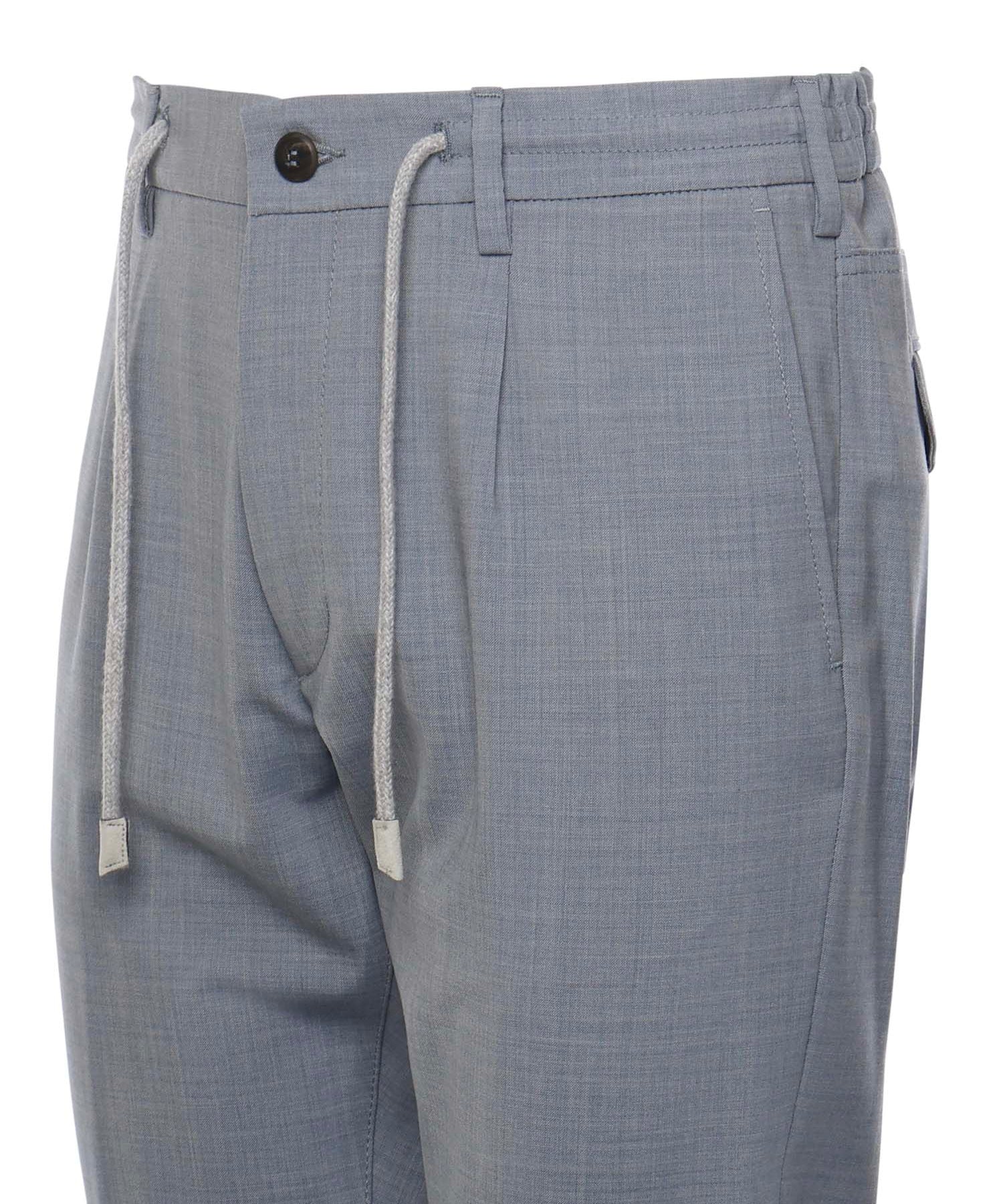 Pantaloni jogger in lana<BR/> L75PANB21TES0A053 08 ELEVENTY 