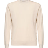 Maglia girocollo in lana e seta L76MAGL36MAG0L018 02-01 ELEVENTY 