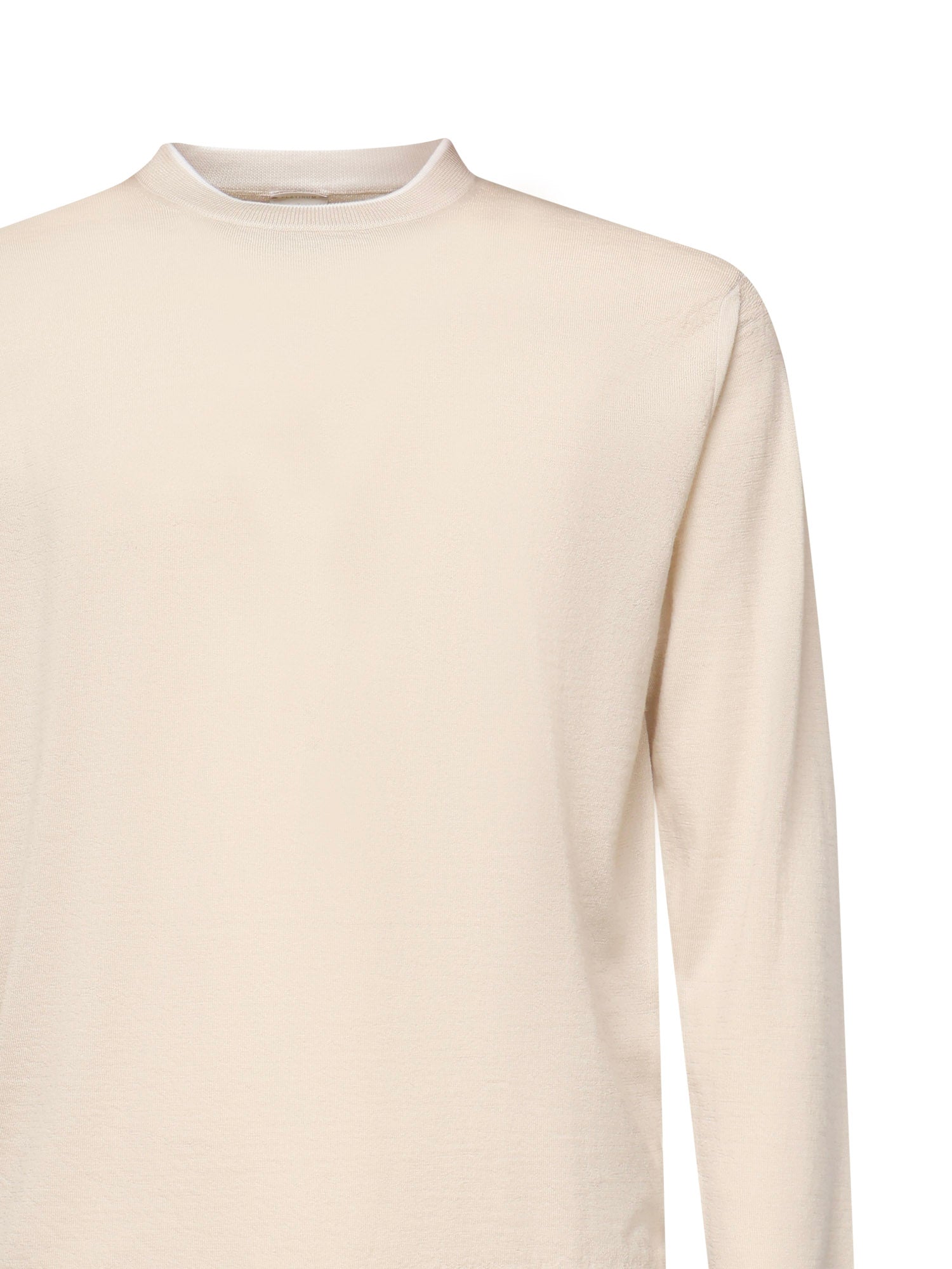Maglia girocollo in lana e seta L76MAGL36MAG0L018 02-01 ELEVENTY 
