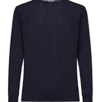 Maglia girocollo in lana e seta L76MAGL36MAG0L018 11-01 ELEVENTY 