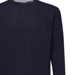 Maglia girocollo in lana e seta L76MAGL36MAG0L018 11-01 ELEVENTY 
