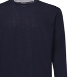 Maglia girocollo in lana e seta L76MAGL36MAG0L018 11-01 ELEVENTY 