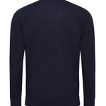 Maglia girocollo in lana e seta L76MAGL36MAG0L018 11-01 ELEVENTY 