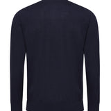 Maglia girocollo in lana e seta L76MAGL36MAG0L018 11-01 ELEVENTY 