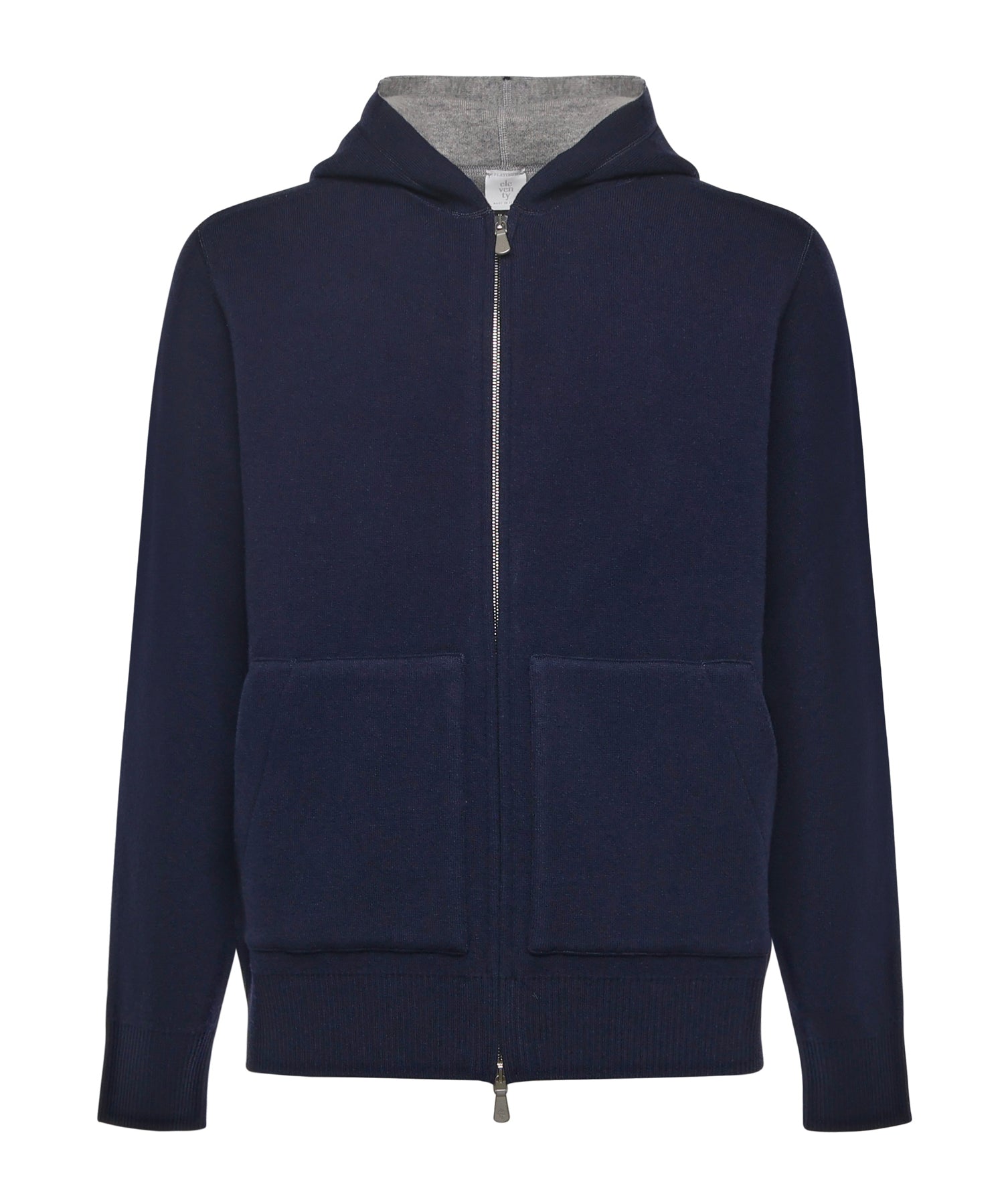 Felpa con zip in lana L76MAGL69MAG0L027 11-14 ELEVENTY 