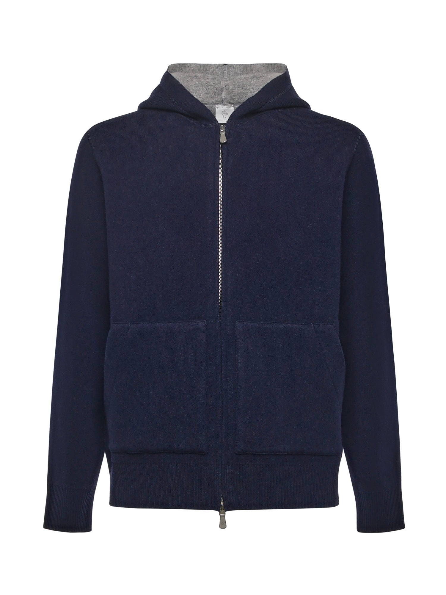 Felpa con zip in lana L76MAGL69MAG0L027 11-14 ELEVENTY 