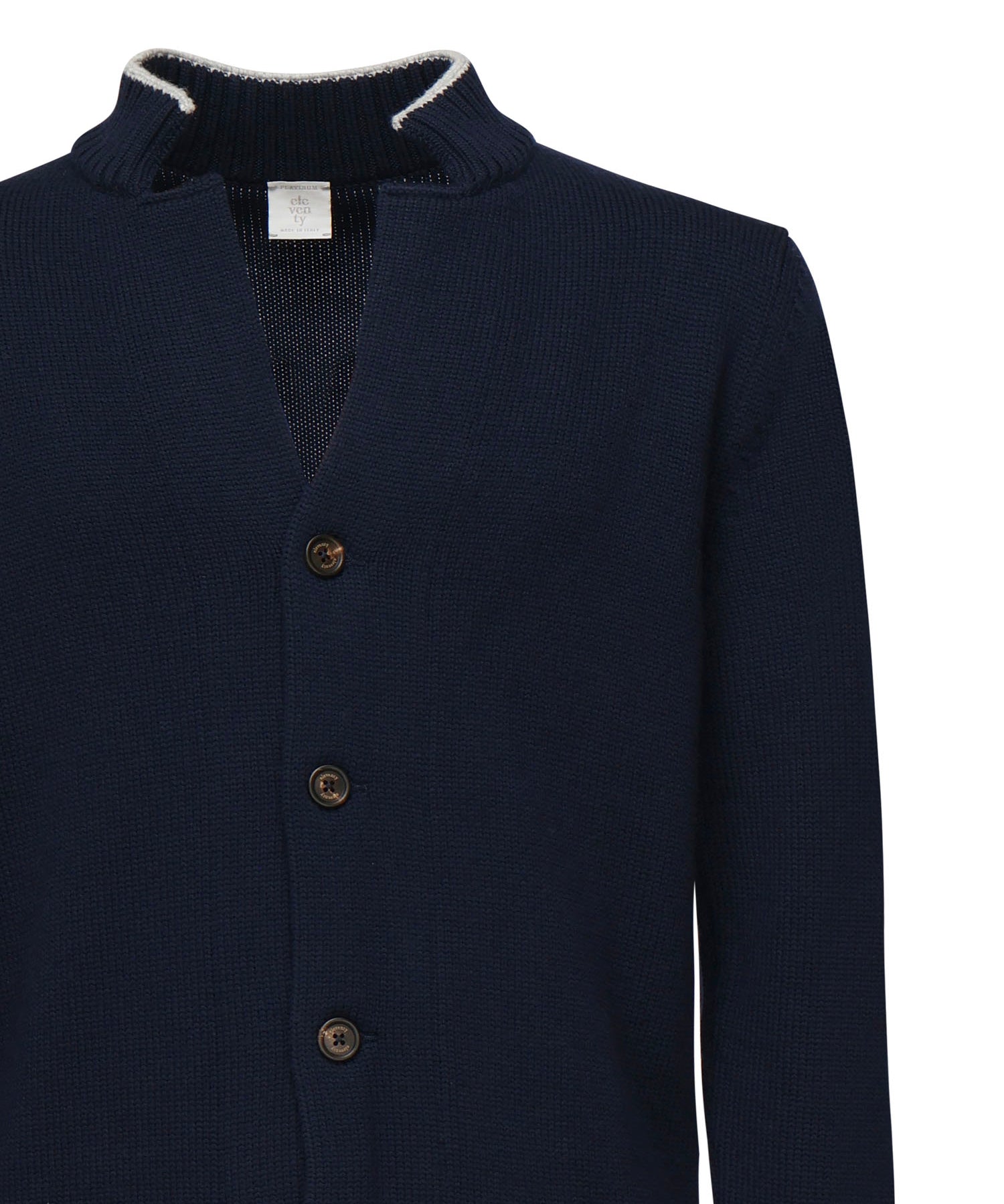 Cardigan in lana L76MAGL78MAG0L029 11-13 ELEVENTY 