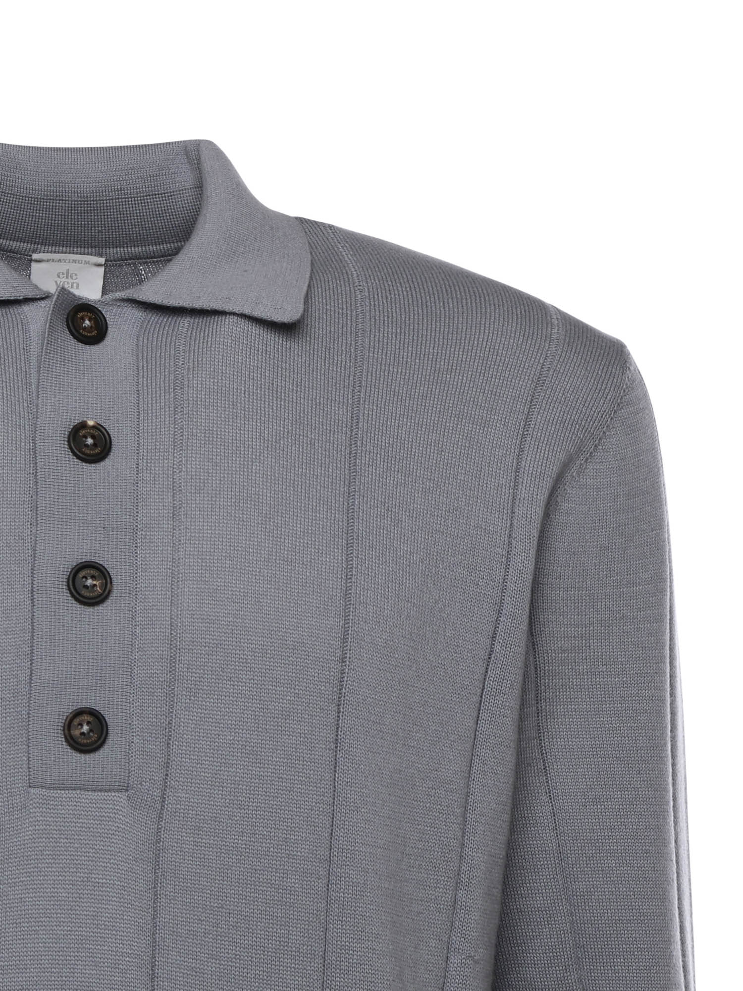 Polo in cotone e cashmere L76POLL09MAG0K007 08A ELEVENTY 