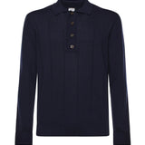 Polo in cotone e cashmere L76POLL09MAG0K007 11 ELEVENTY 