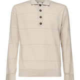 Polo maniche lunghe a righe L76POLL12MAG0L031 02-13 ELEVENTY 